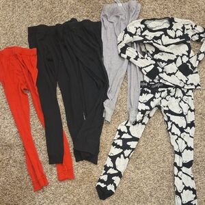 Pajama Bundle, Pants And Ghosts For Halloween